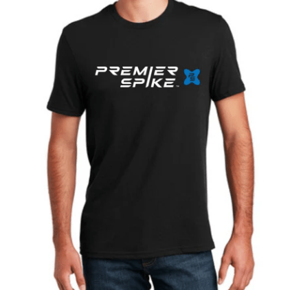 Premier Spike Classic Tee in jet black — alternate view