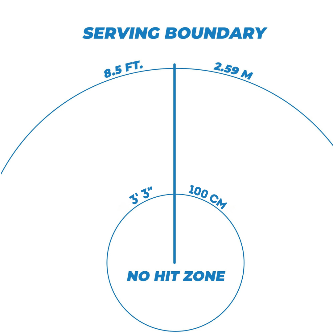 Roundnet Court Measuring Line - Premier Spike