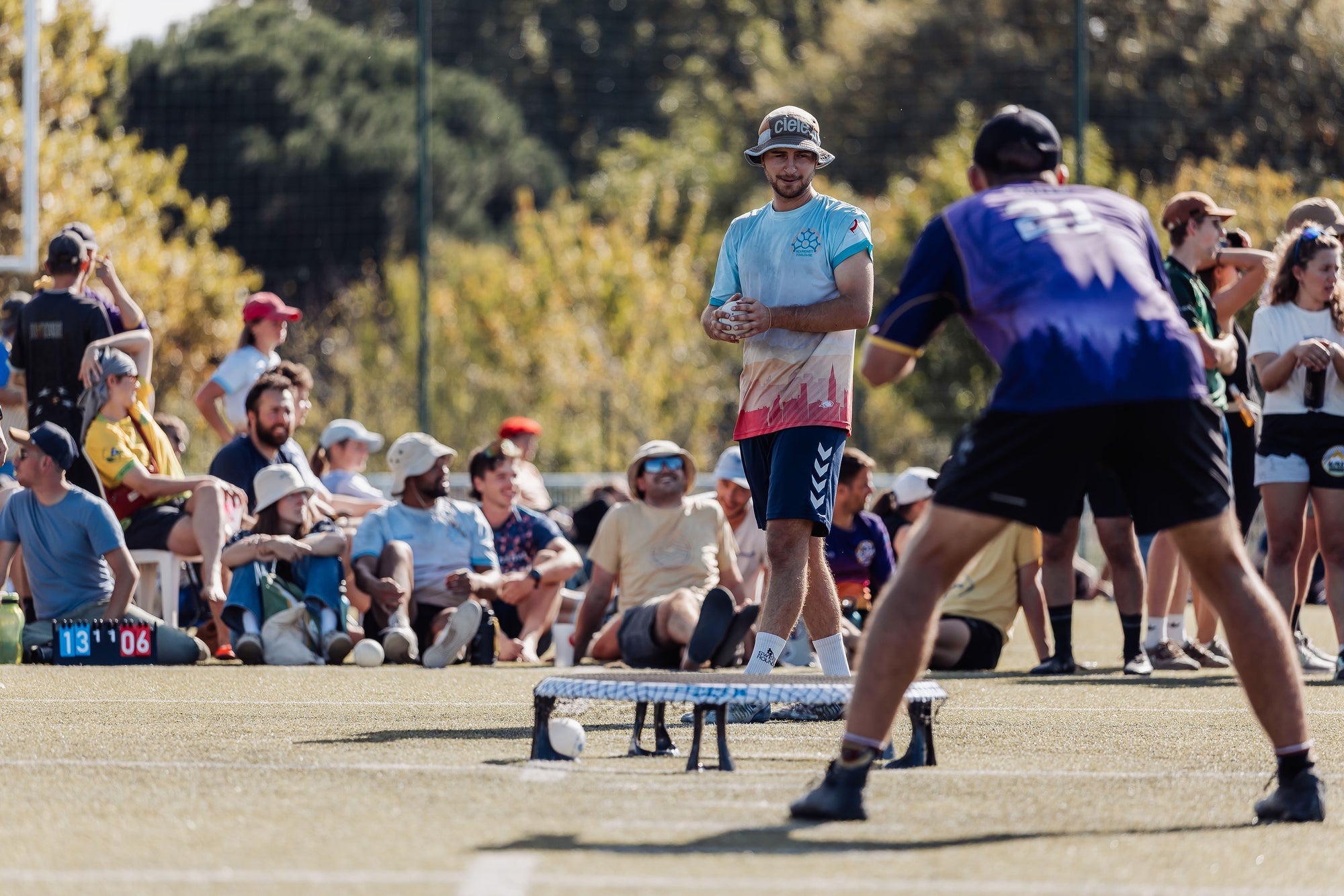 Players competing at the Roundnet World Championships