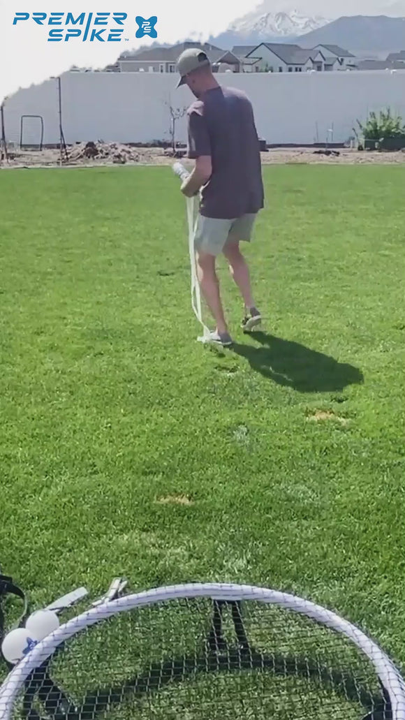 roundnet serving line spikeball